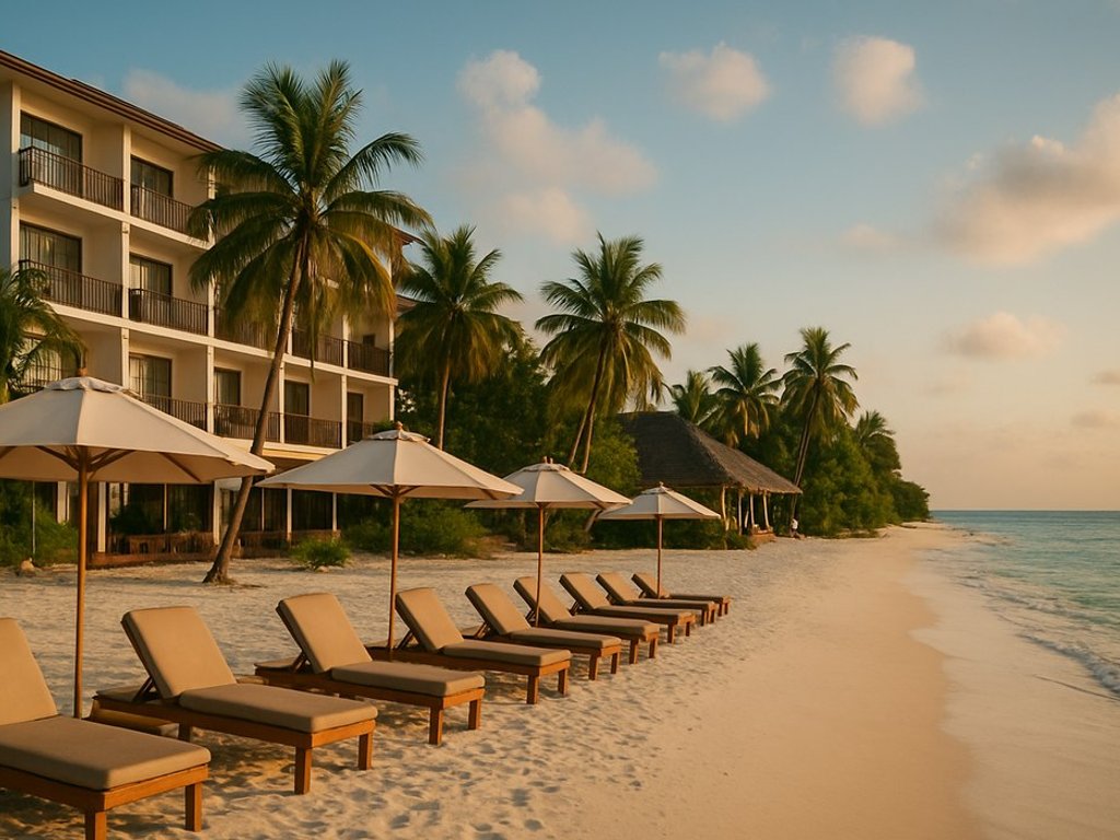 Beachfront 4* Velana Beach Hotel Maldives on the island of Maafushi 🏝️ from €64/double