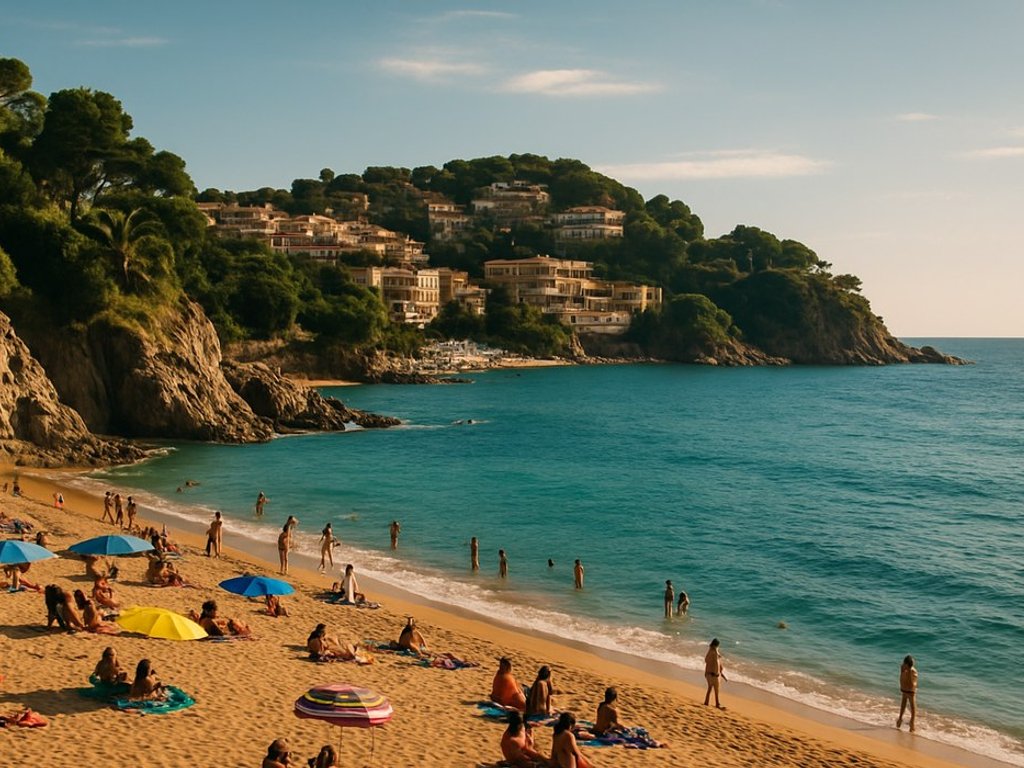 PEAK SUMMER 🏖️  Holiday in Costa Brava, Spain for €476 p.p: flights from Vienna + 7-night B&B stay at well-rated hotel