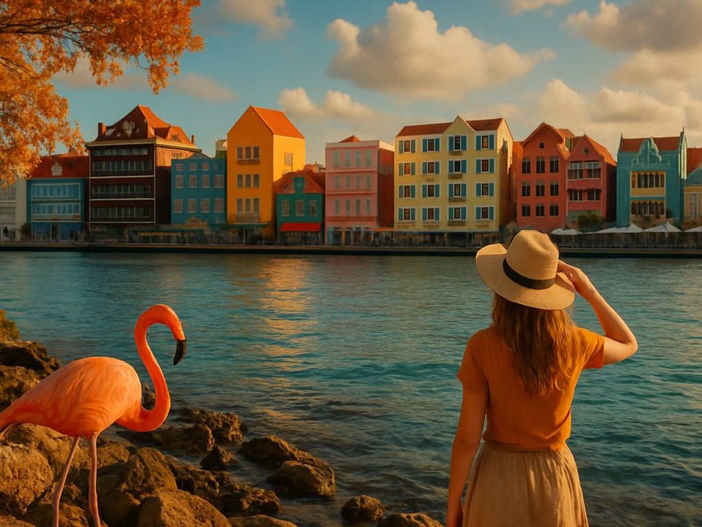 Spend autumn in the Caribbean with cheap non-stop flights from Amsterdam to Curaçao 🦩 from €537