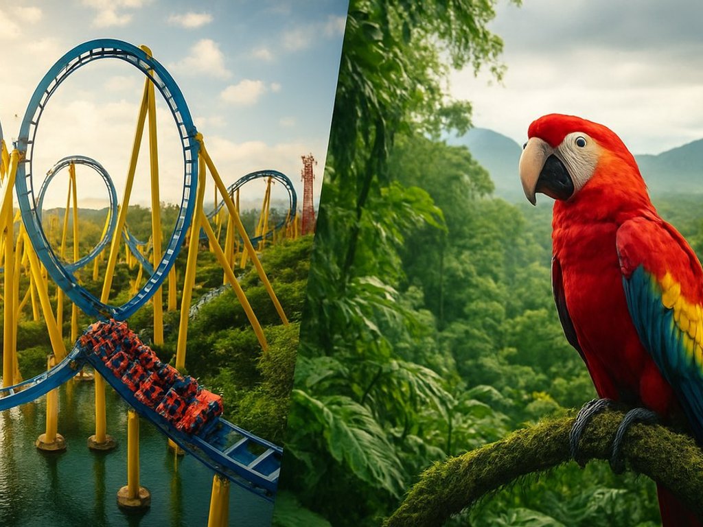 🎢 Themed parks of Orlando and the incredible nature of Costa Rica 🦜 in one trip from London for £490