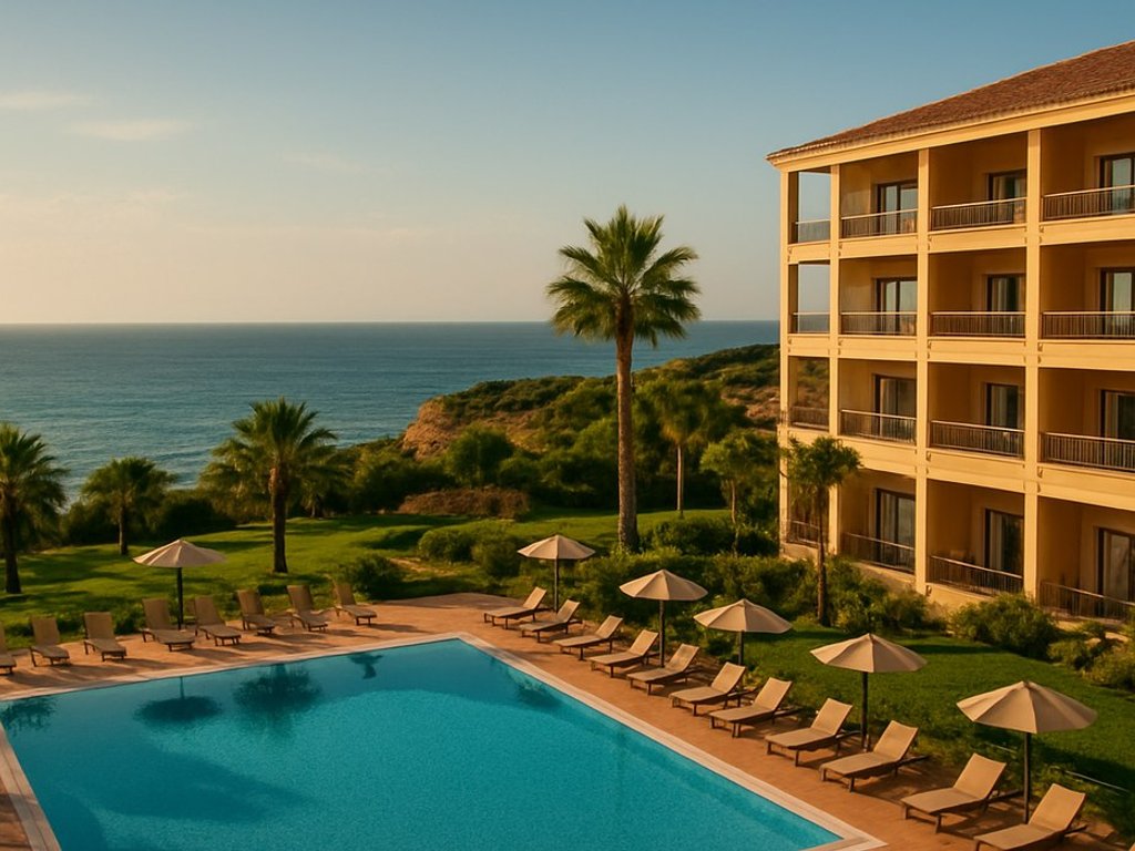 Well-rated and sea view 4* resort in Algarve 🏖️ for €65/double