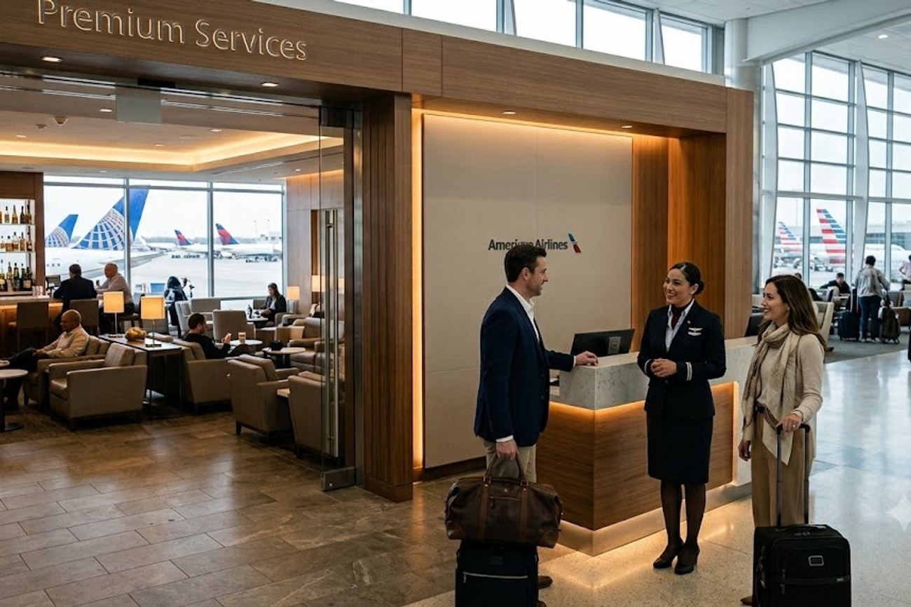American Airlines Teams Up With United and Other Leading Carriers as Airport VIP Packages Create a New Premium Travel Tier