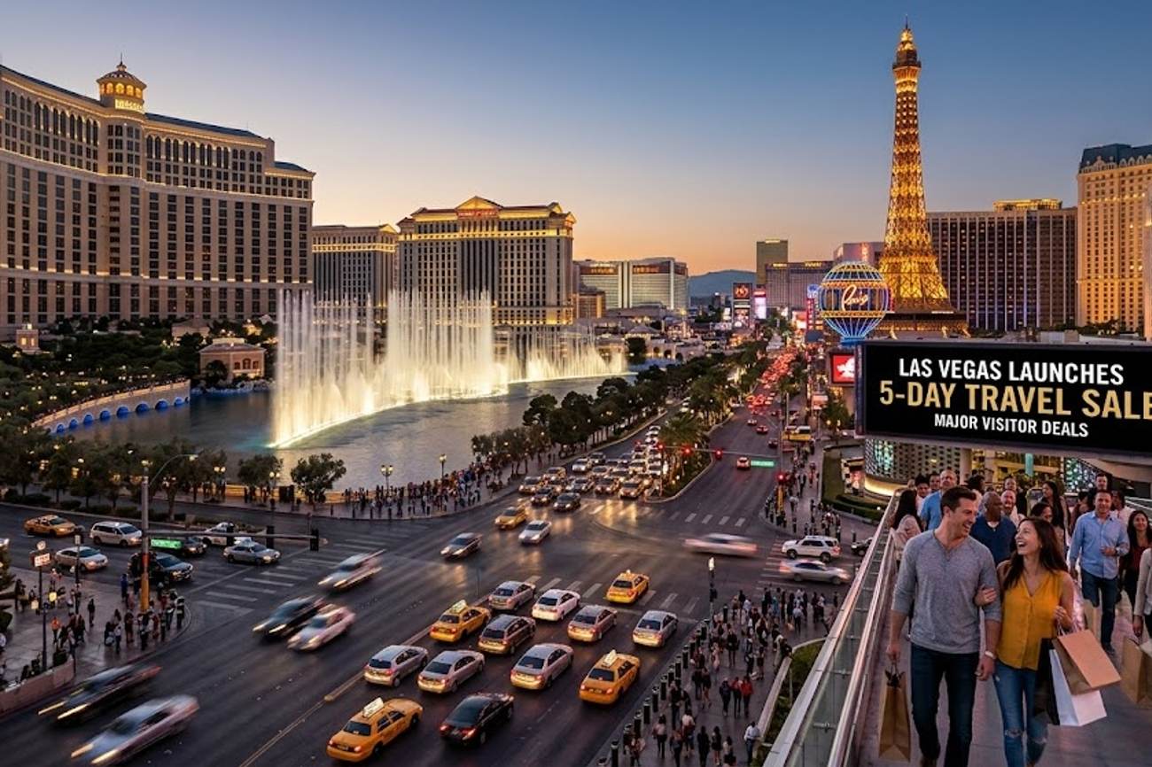 Las Vegas Launches 5-Day Travel Sale With Major Visitor Deals