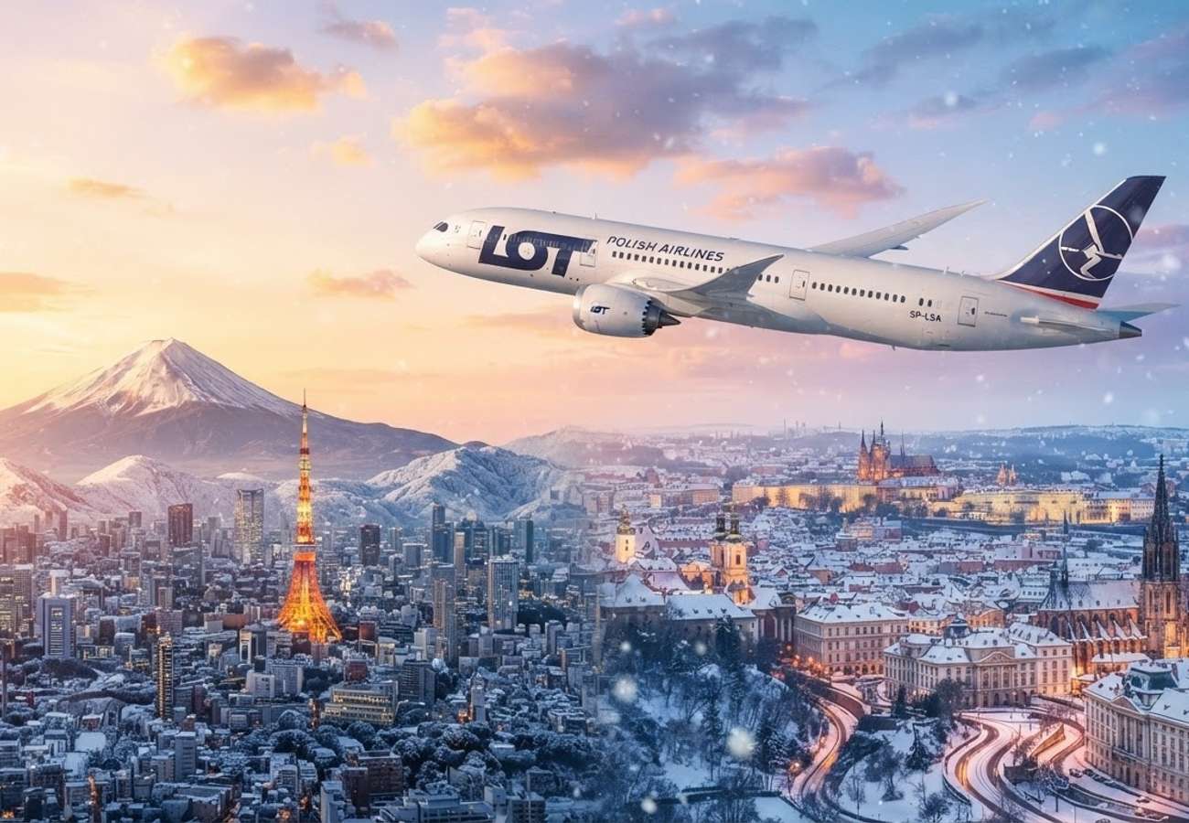 LOT Polish Airlines Launches Discounted Tokyo Narita to Europe Winter Flights for 2026-2027