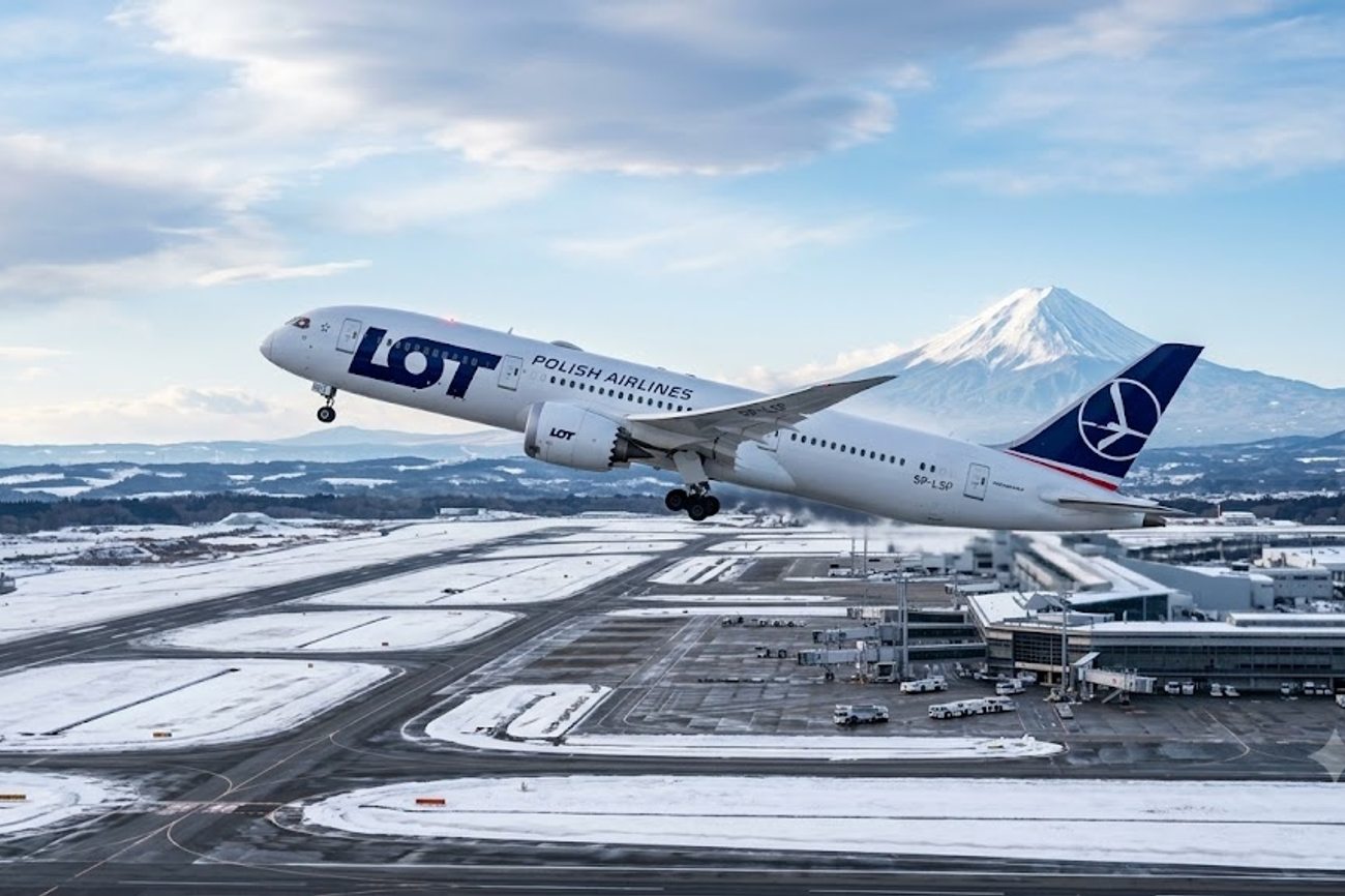 LOT Polish Airlines Slashes Fares for Winter Flights from Tokyo to Europe