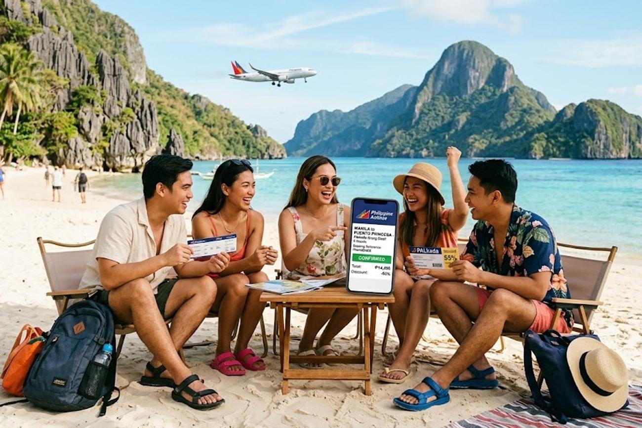 Philippine Airlines Slashes Domestic Fares by 55% via New Group Booking Initiative