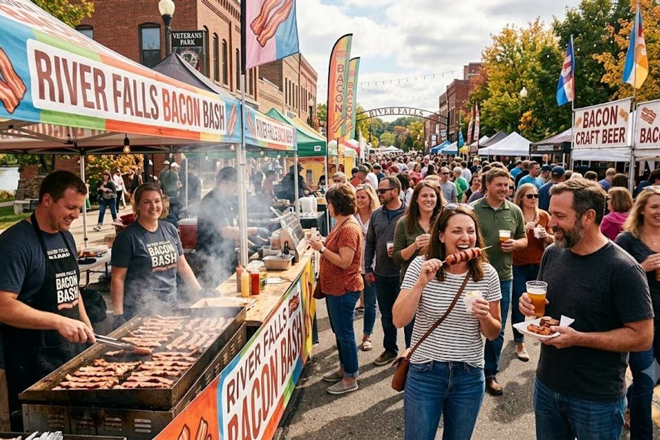River Falls Bacon Bash Fires Up Wisconsin with a Sizzling September Festival Weekend
