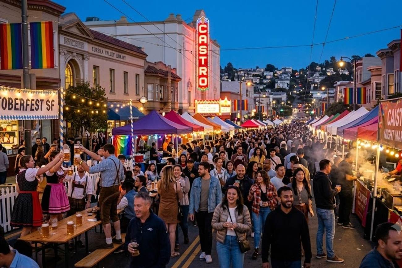 San Francisco Festival Tourism Booms as Oktoberfest and Castro Night Market Transform September Travel