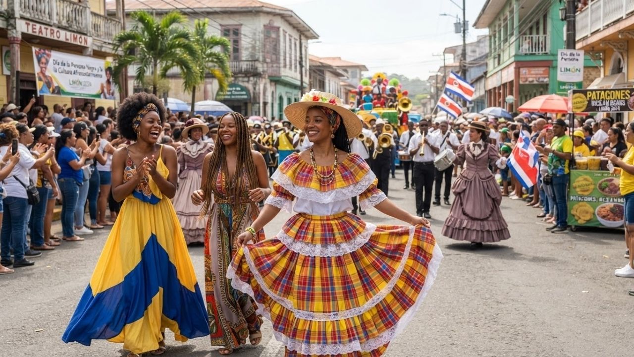 Costa Rica's Grand Gala Parade Showcases Afro-Caribbean Culture in Limón