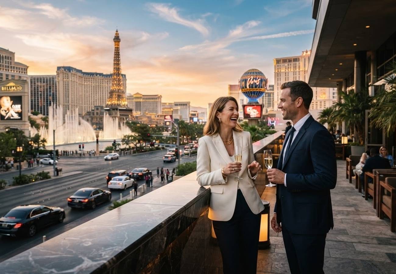 Luxury travel networking event in Las Vegas