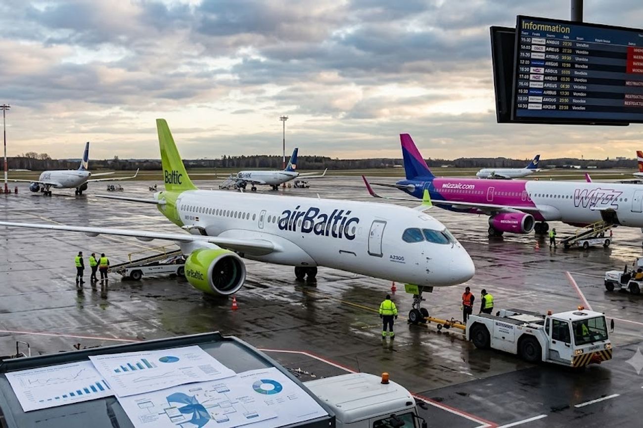 AirBaltic Restructuring Sparks Europe Airline Warning as Wizz Air and Others Face Tough Financial Challenges