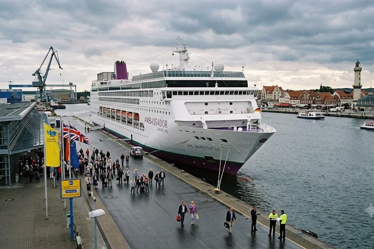 Germany Aligns With UK As Ambition Makes Unscheduled Warnemünde Call After Shipyard Manoeuvre