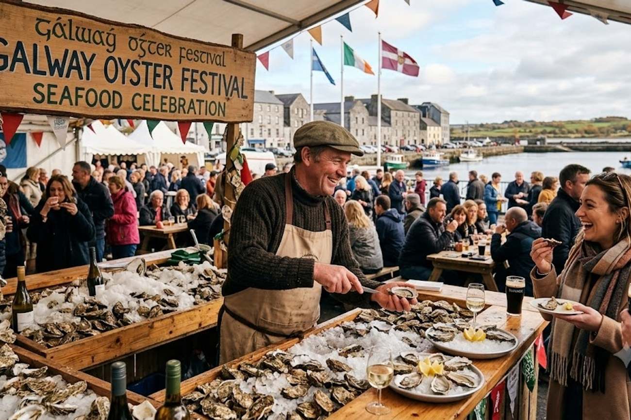 Ireland’s Galway Oyster Festival Wins Global Attention as Seafood Tourism Celebrates Europe’s Best Autumn Experiences: All You Need to Know
