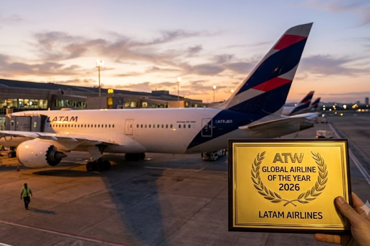 LATAM Airlines Wins Global Airline of the Year Honour At 2026 ATW Aviation Awards