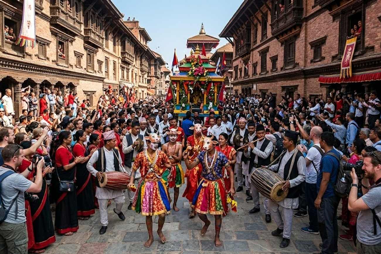 Nepal Creates A New Cultural Tourism Attraction As Bhaktapur’s Sa Paru Festival Draws Curious Travellers