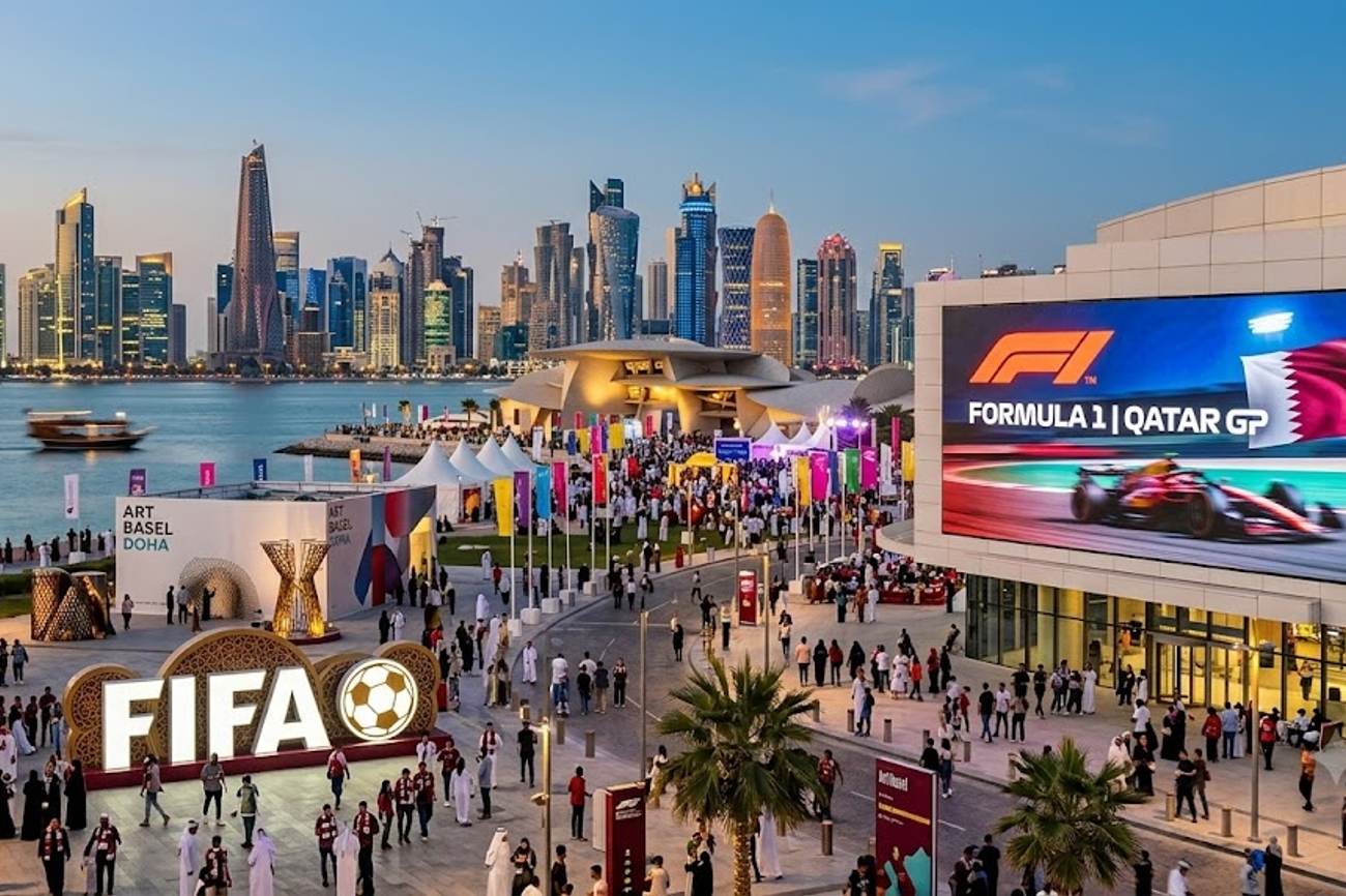 Qatar Sets A New Tourism Benchmark With More Than 560 Events Featuring Formula 1, FIFA, Art Basel And Global Experiences