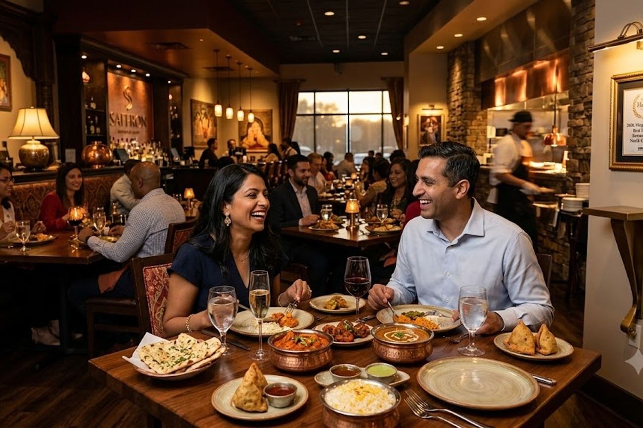Saffron Indian Cuisine Named Best Indian Restaurant in North Carolina