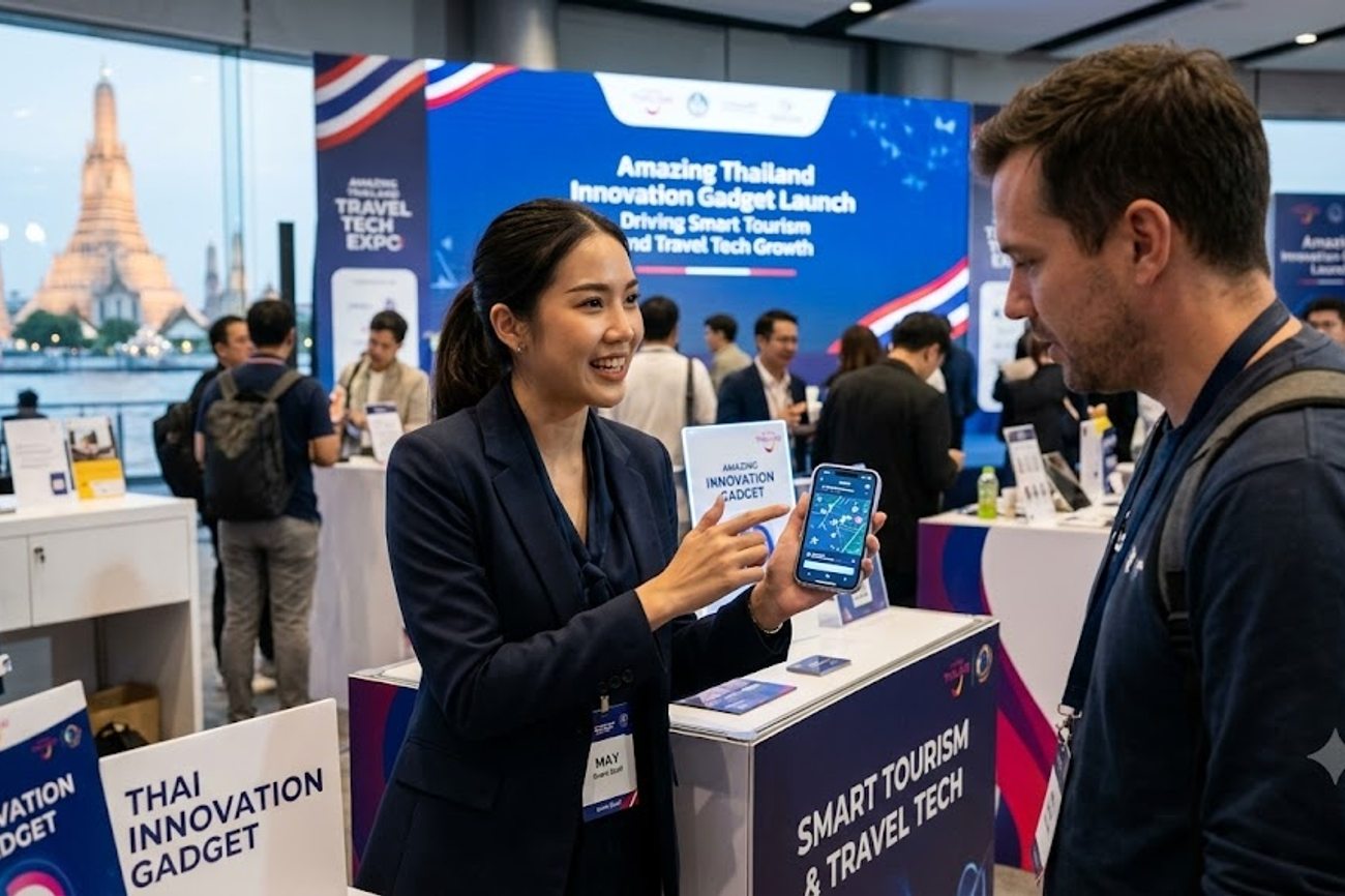 Thailand Unveils Amazing Thailand Innovation Gadget to Drive Smart Tourism and Travel Tech Growth