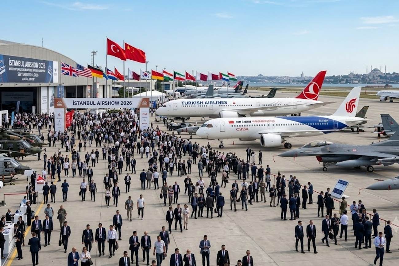 Türkiye Joins China and More Countries to Attend at Istanbul Airshow 2026 from 12 to 14 September