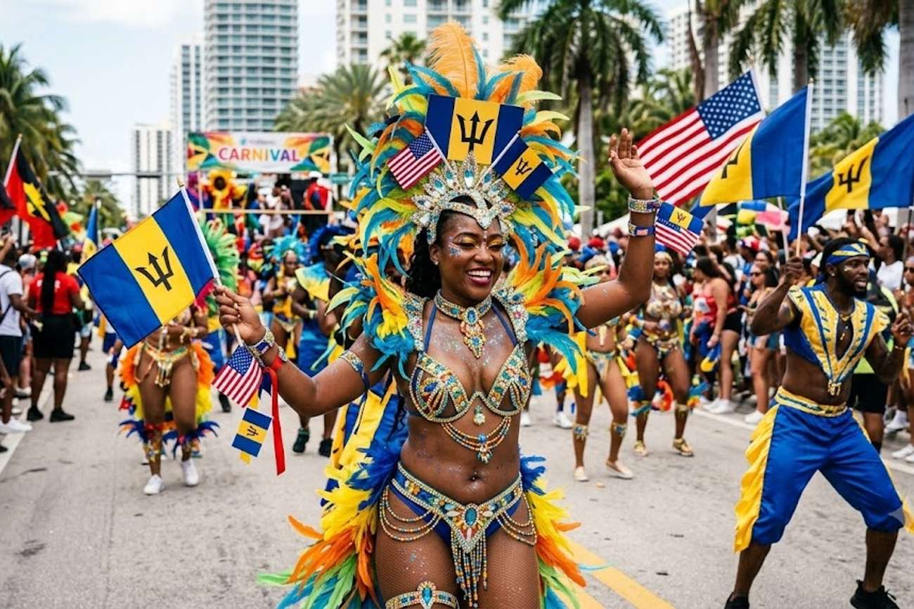 USA and Barbados Connected Through Carnival Tourism as Miami Broward Carnival 2026 Showcases Caribbean Heritage Worldwide
