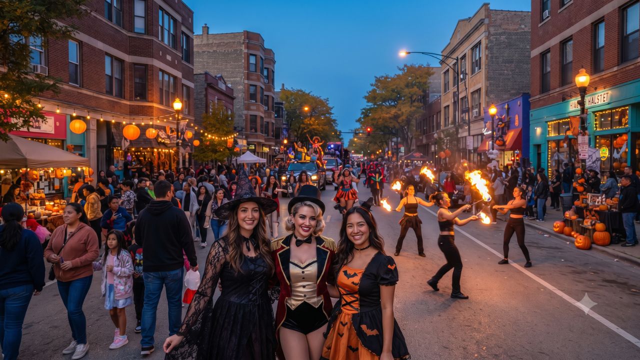 Chicago's Haunted Halsted Turns 30: All-Day Street Fest, Night Parade, and $4,000 Costume Contest