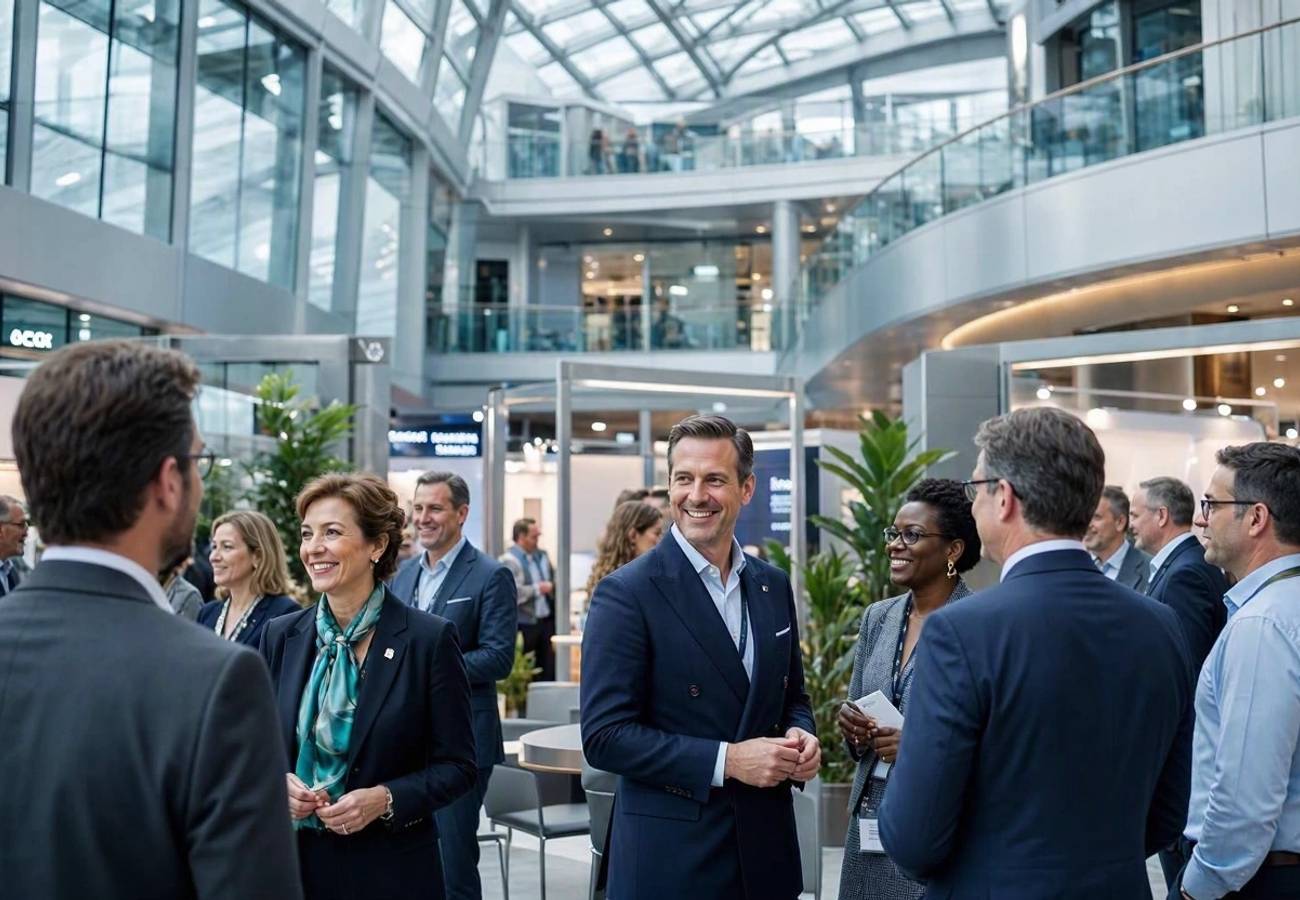 International travel trade delegates networking at the Sands Expo & Convention Centre in Singapore