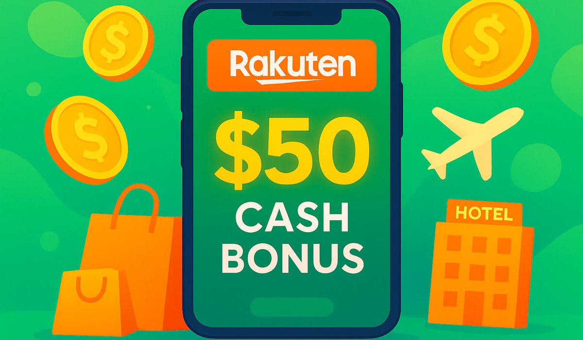 Best Ever Rakuten: $50 Bonus for New Members Ends March 2026