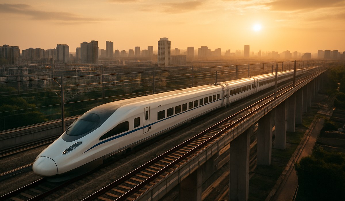 China High Speed Rail Network Surpasses 50,000 km in March 2026