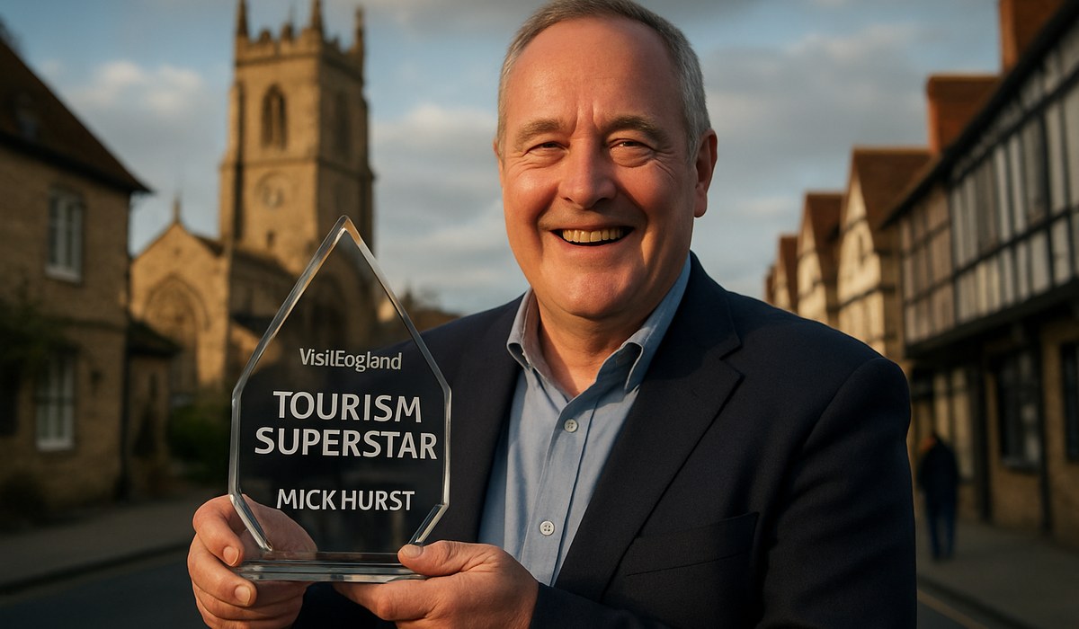 Tourism VisitEngland Mick Hurst Named 2026 Superstar: Evesham Festival Spotlight