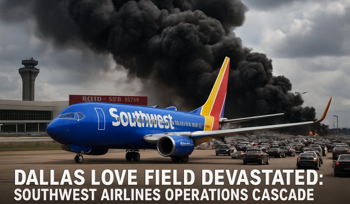 Dallas Love Field Devastated: Southwest Airlines Operations Cascade into Multi-State Gridlock