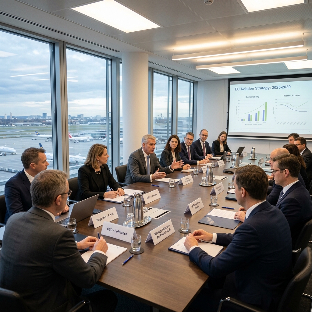 A high-level professional meeting of aviation regulators and airline executives