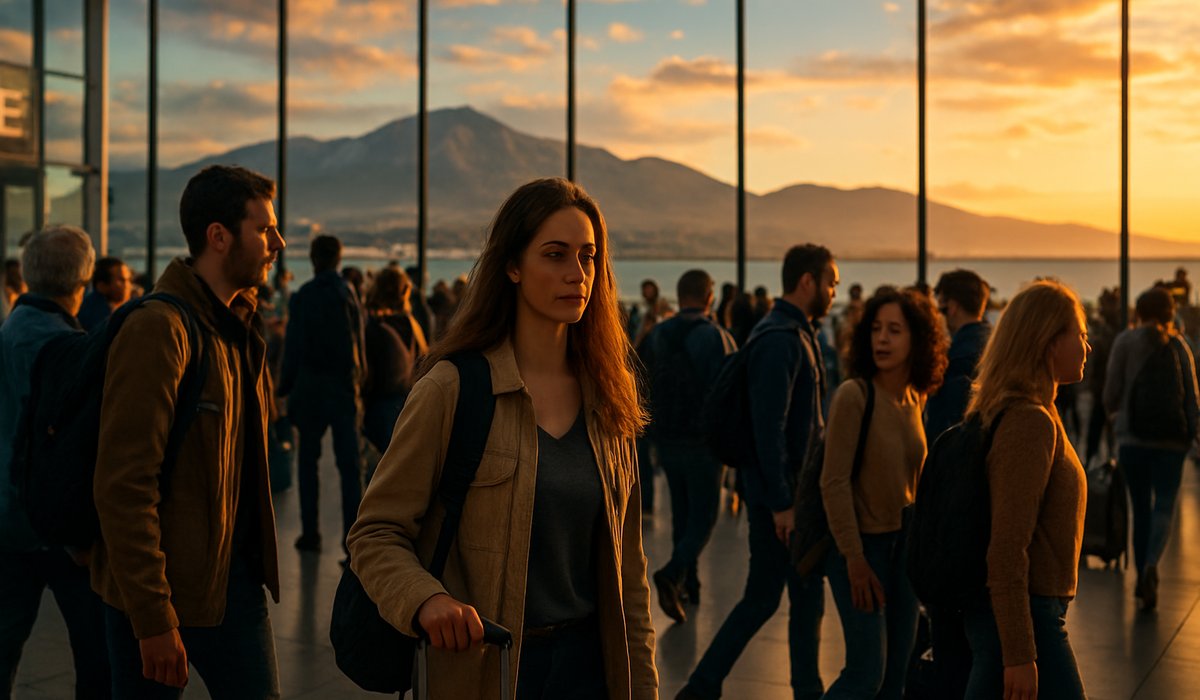 Heraklion Airport bustling with passengers in March 2026