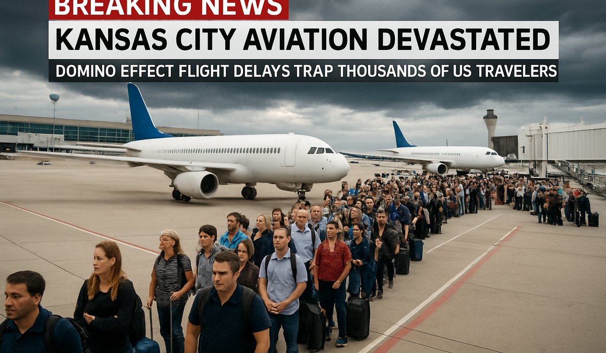 Kansas City Aviation Devastated: Domino-Effect Flight Delays Trap Thousands of US Travelers