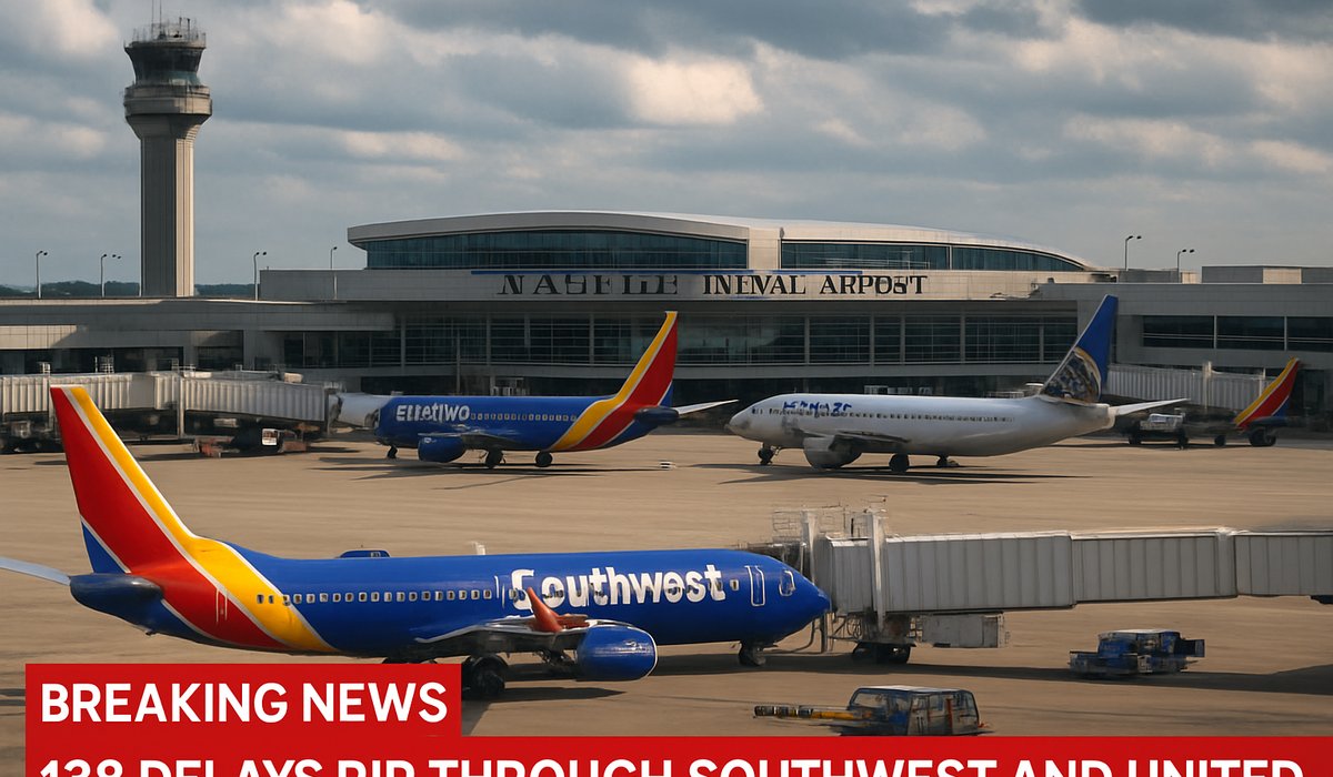 Nashville International Airport (BNA) Disruption: 138 Delays Rip Through Southwest and United