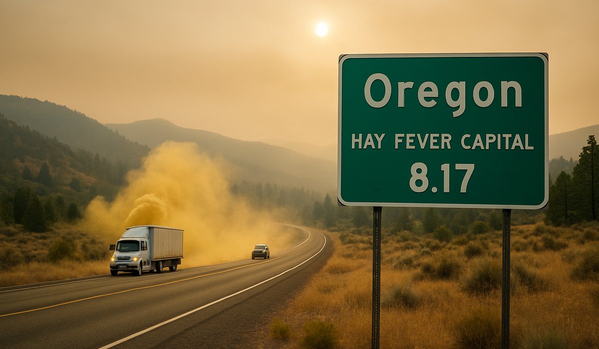 Oregon Pollen Crisis Hits Critical Levels, Disrupts Travel