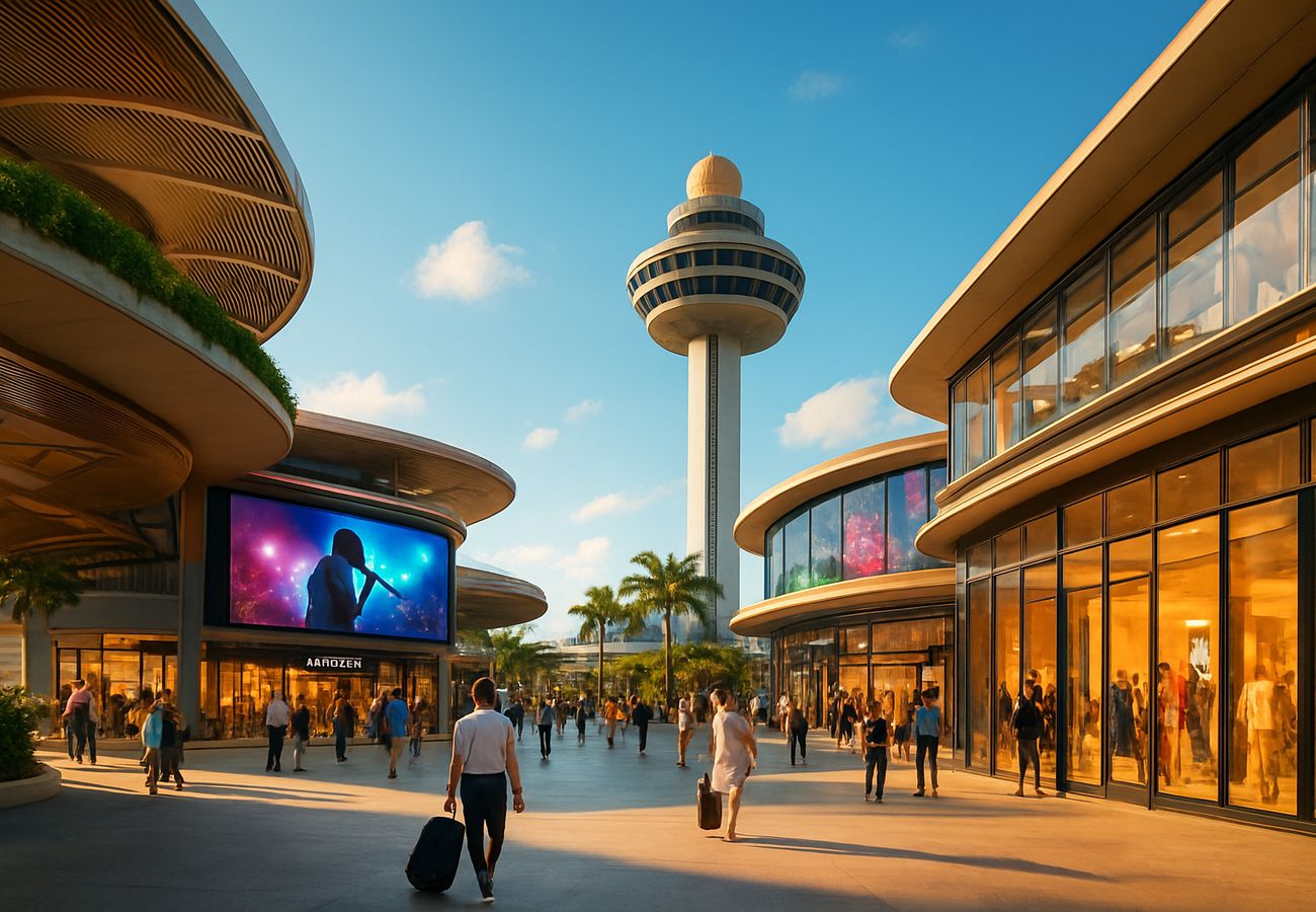 Singapore's Changi Airport Revolutionizes Luxury Travel with Retailtainment Strategy, Setting New Global Airport Standards