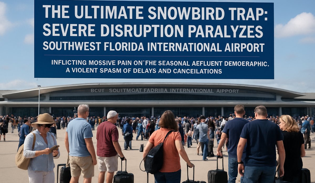 The Ultimate Snowbird Trap: Severe Disruption Paralyzes Southwest Florida International Airport