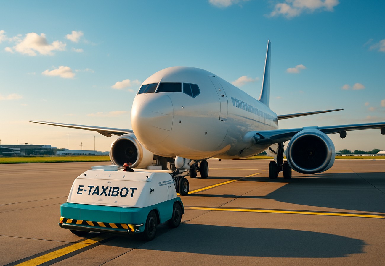 Amsterdam Airport's Electric TaxiBot Cuts Aircraft Emissions by 65%