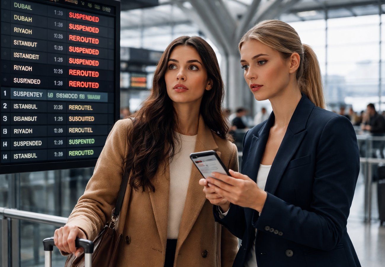 Air Canada, Delta, Lufthansa, British Airways Face Middle East Airspace Crisis: Major Flight Suspensions Through December 2026