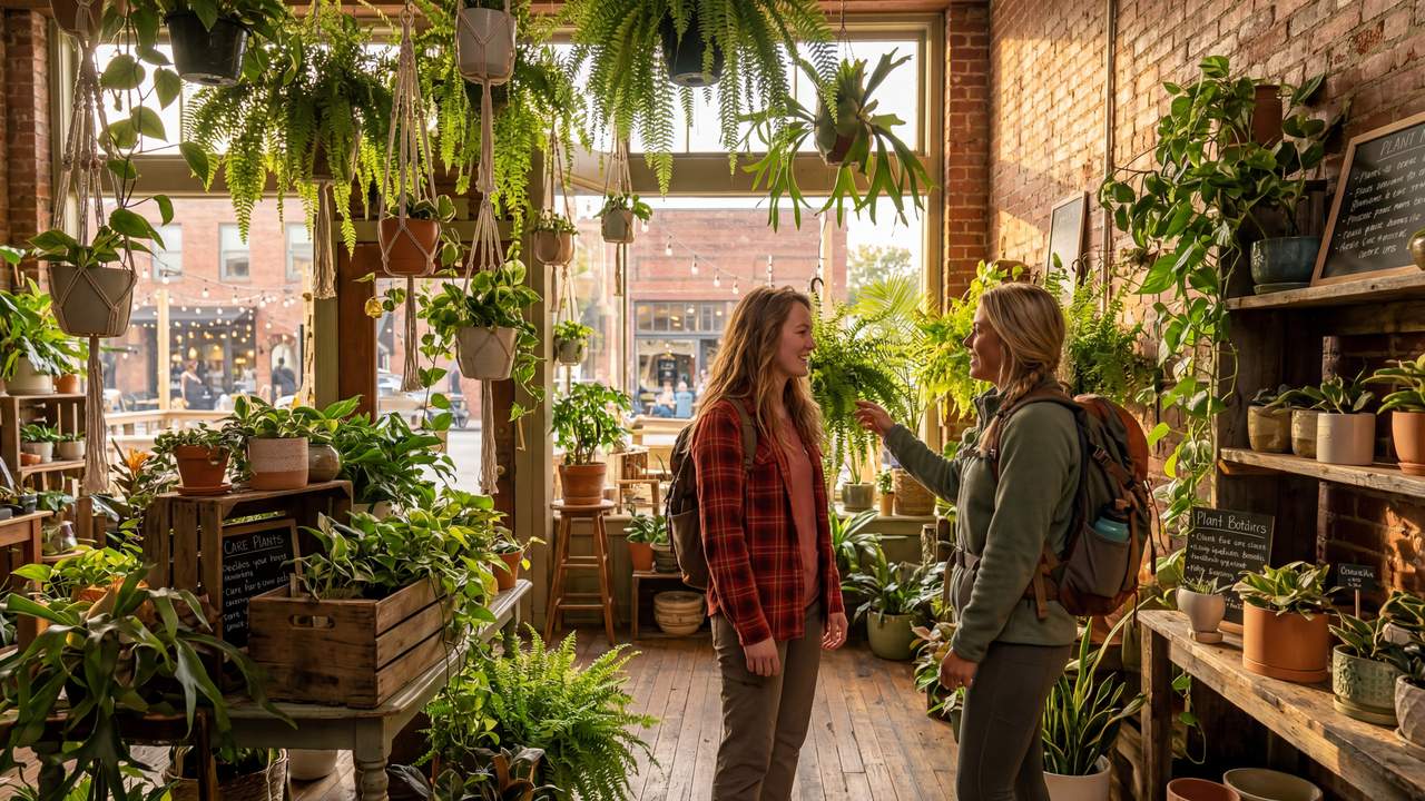 Flora Botanical Living in Asheville, North Carolina, Offers Travelers a Serene Escape Among Plants, Coffee, and Local Artistry