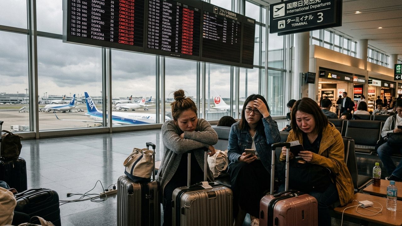 Japan Aviation Network Faces Severe Disruption as Tokyo Haneda Logs 536 Flight Delays