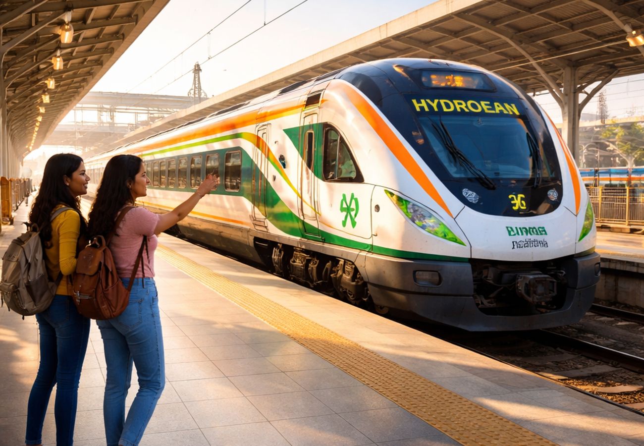 Indian Railways Launches Indigenous Hydrogen Fuel Cell Train on Jind-Sonipat Route in June 2026