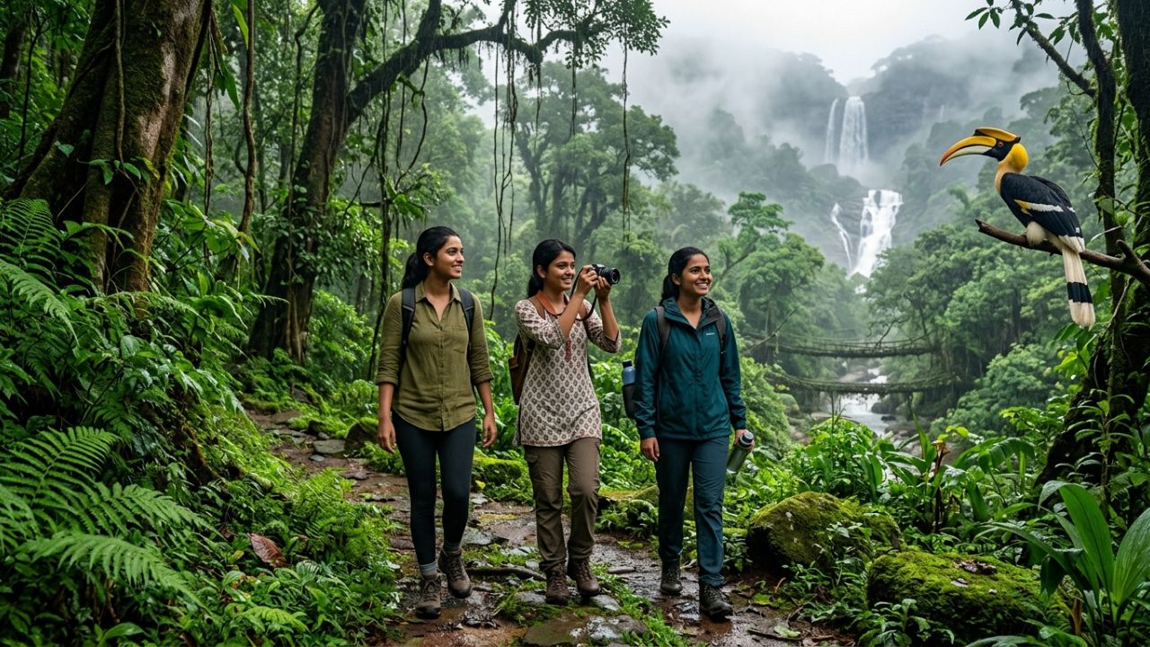 Aviation Updates: Stressed Travelers Flee Terrifying Airport Disruptions to Discover Profound Silence in India's Spectacular Rainforest Destinations