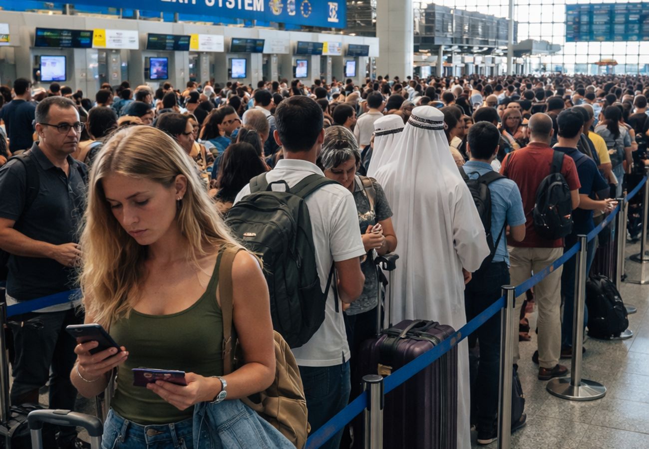 Portugal Spain Italy Greece Belgium Brace EES Airport Queues Summer 2026 US UK India UAE Travelers