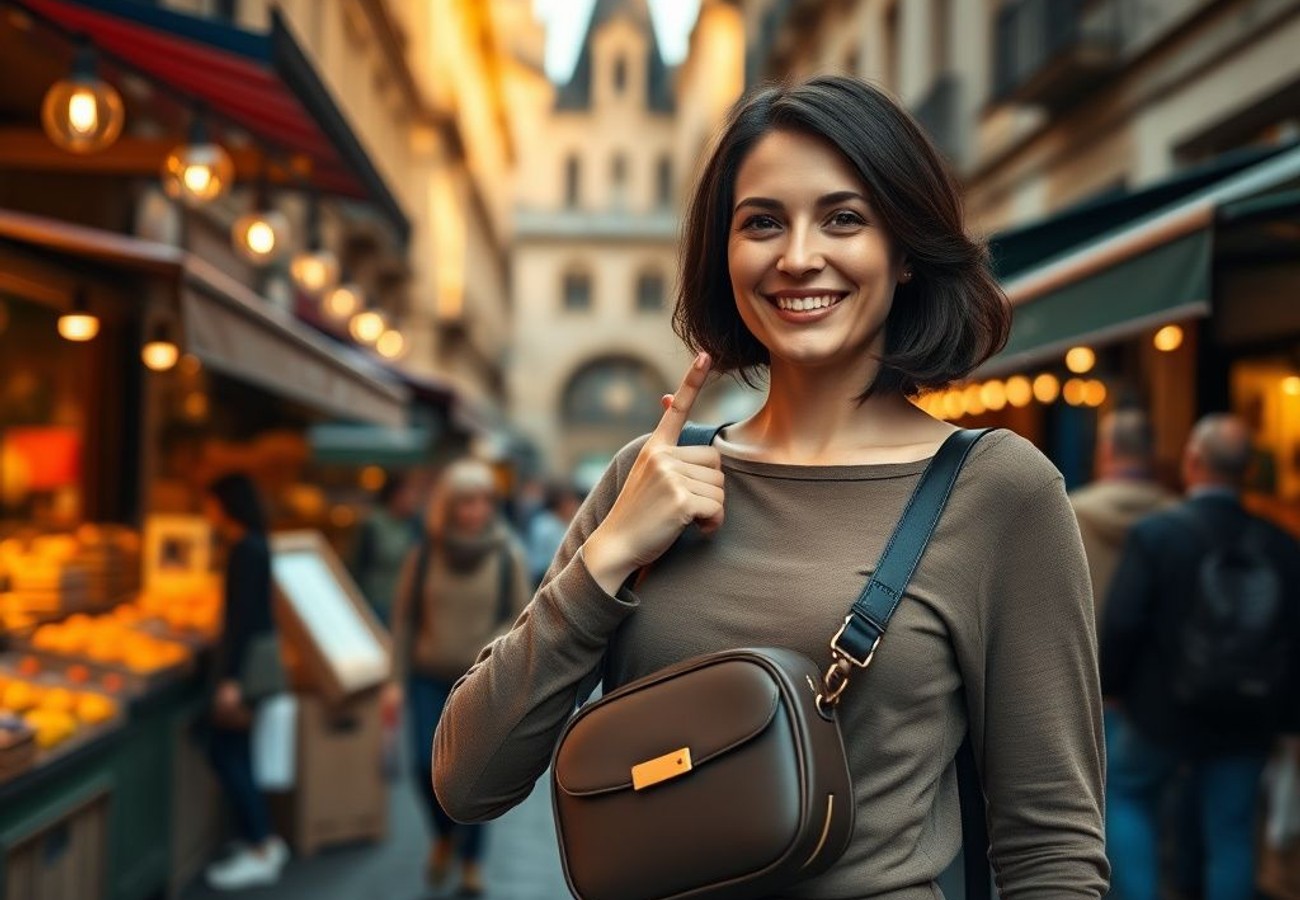 Rachel Bloom Smart Crossbody Bag Review: Fingerprint Lock Technology Ends Pickpocket Anxiety for Global Travelers in 2026