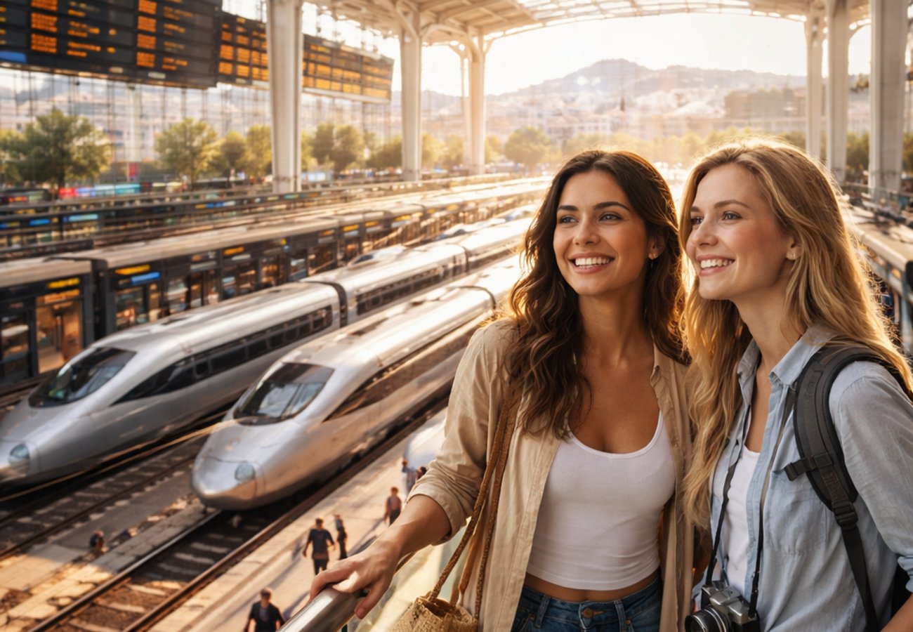 Starline high-speed rail network connecting European cities through Athens hub