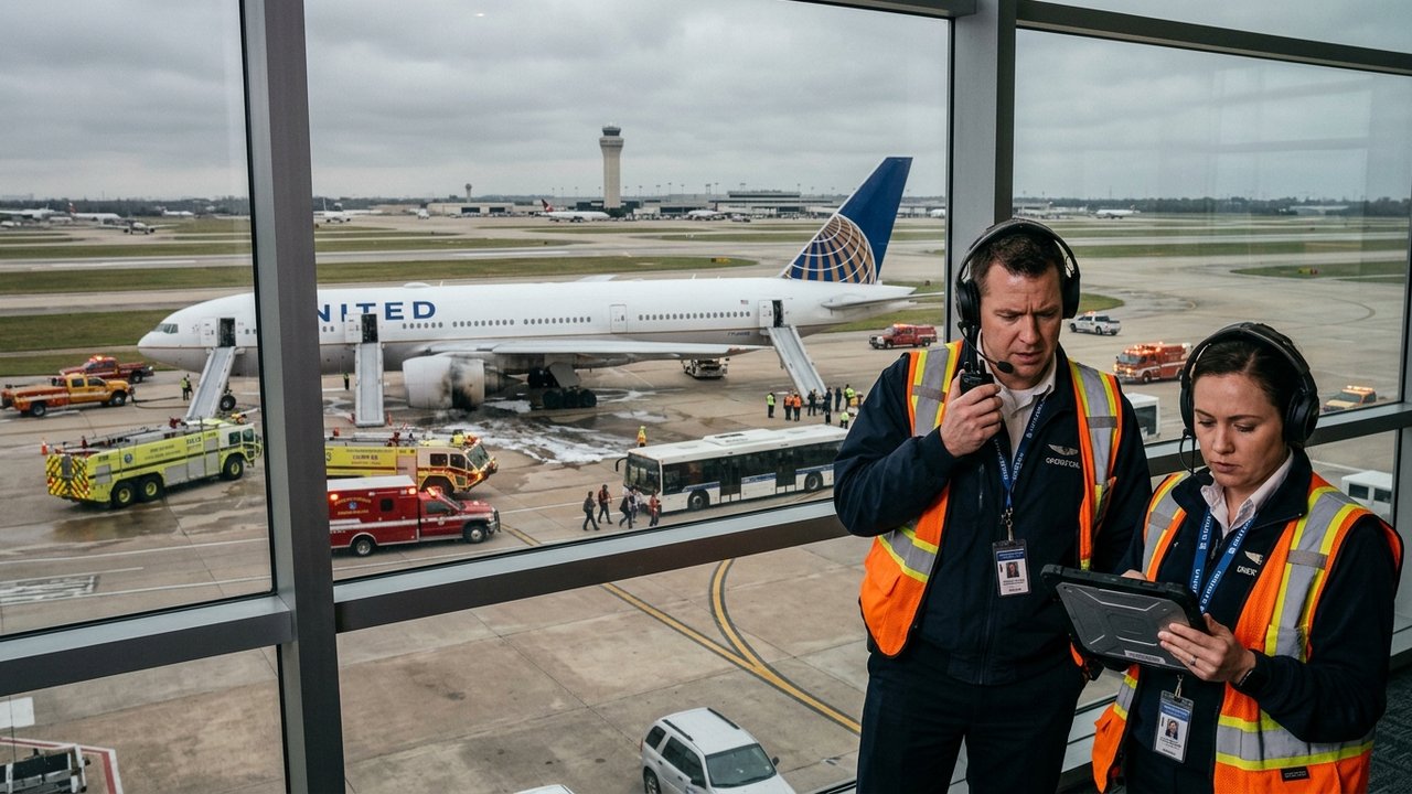 United 777-200ER Diverts to Houston After Right Engine Fire; All 280 Aboard Safe
