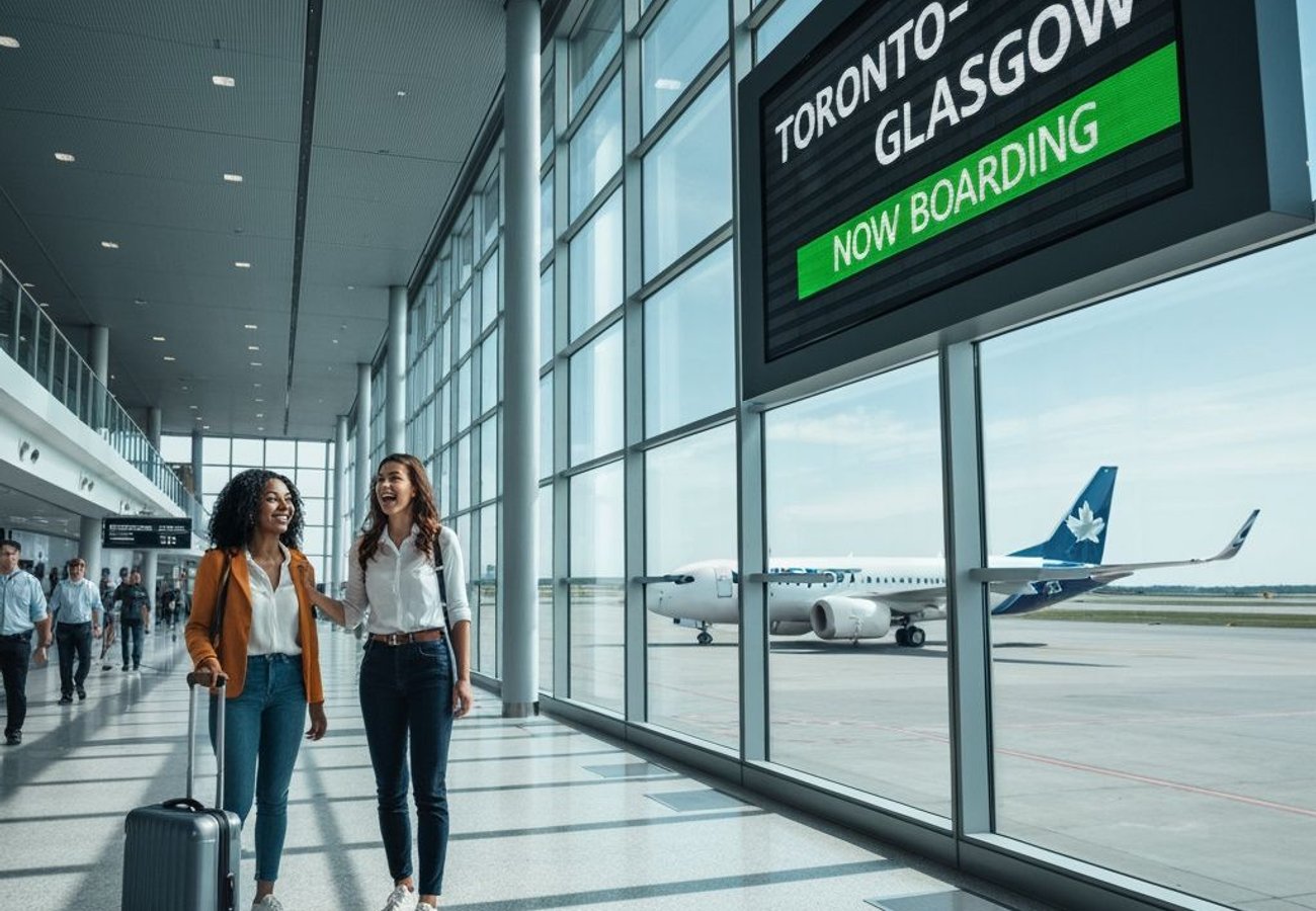 WestJet Launches Toronto–Glasgow Route With 1,400+ Weekly Seats, Competing With Air Transat in Canada–Scotland Market 2026