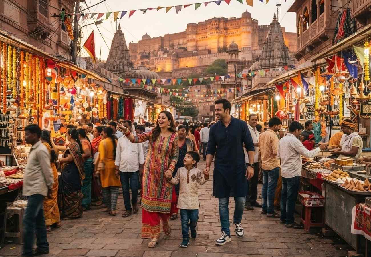 Traditional Indian festival celebrations in December