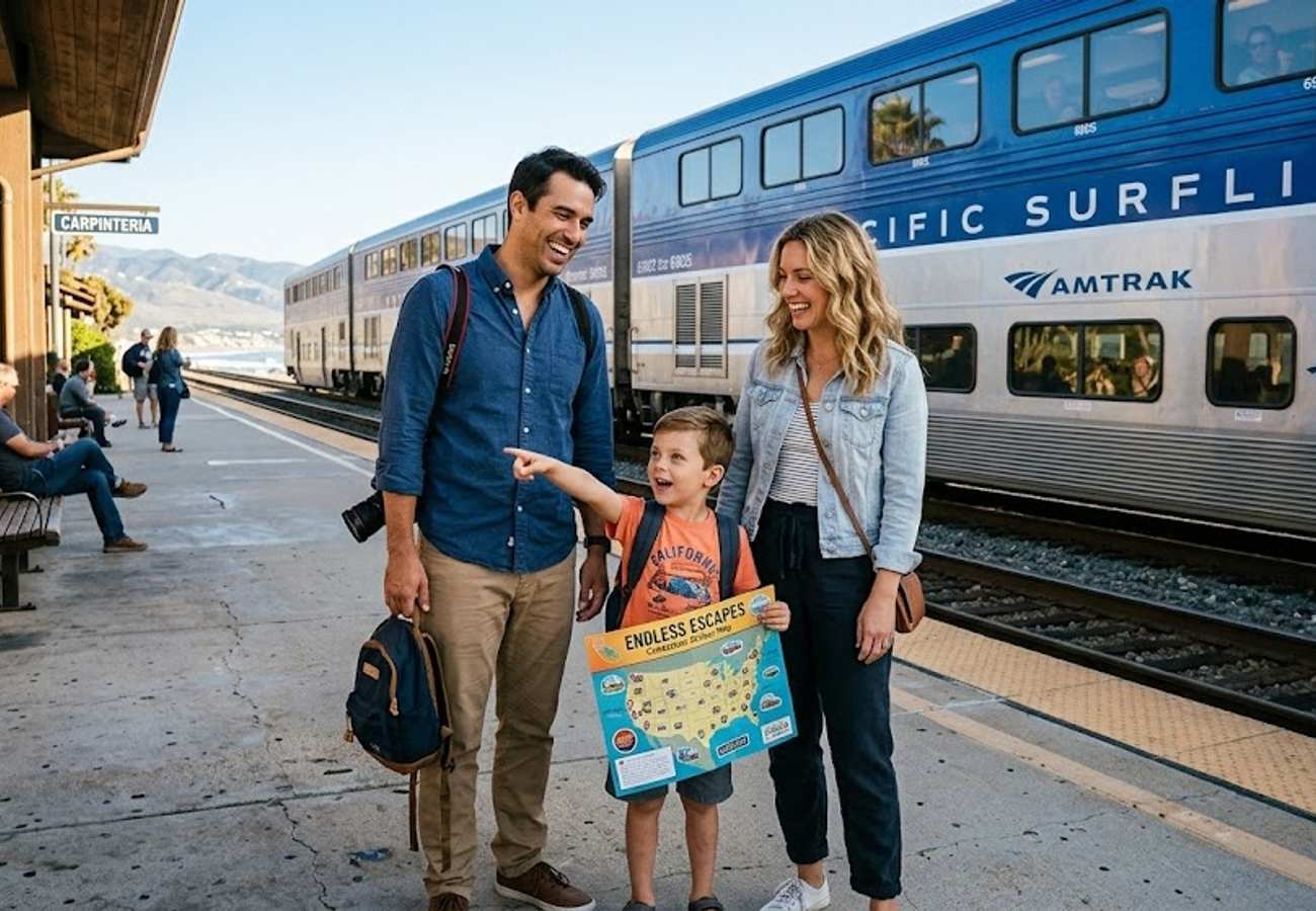 Amtrak Pacific Surfliner Launches Endless Escapes Gamified Rewards Across 351-Mile California Coast